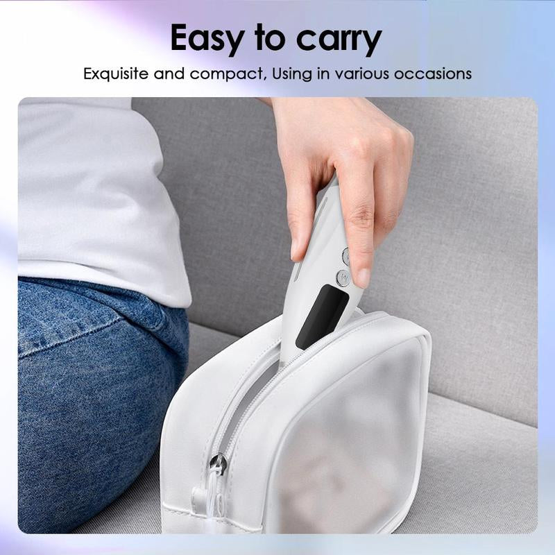 Electric Neck & Face Massager, 7 Color LED Light Neck & Face Lifting Machine with Heating, Firming Facial Skin Care Tool for Women & Girl, Facial Beauty Massagers