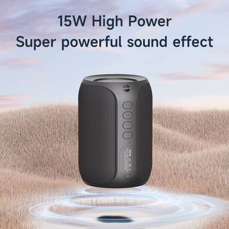 -S32Pro Powerful Bluetooth Speaker, Bass Wireless, LED Light, Outdoor Speakers, Subwoofer, Waterproof Sound Box Support