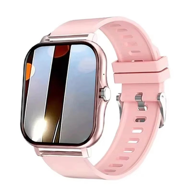 2025 New Smart Watch Bluetooth Call Message Reminder Man Woman Gift Full Touch Screen Sports Fitness Smart Watch