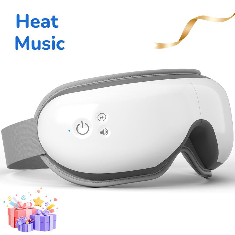 Eye Massager with Heat and Music, Morelax Bluetooth Sleep Eye Massager Mask, Eye Massage Device, Comfort Eye Mask, Gift for Women & Men Tiktokshopblackfriday