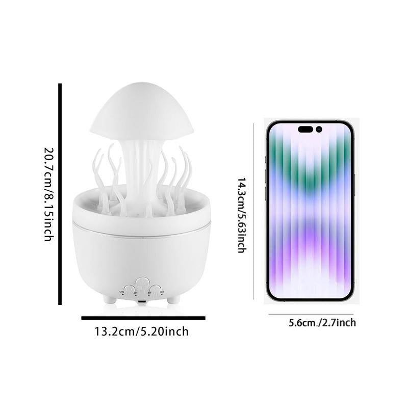 Jellyfish Design Aroma Diffuser, Color Changing Air Humidifier, Essential Oil Diffuser, Home Air Humidifier for Living Room Bedroom