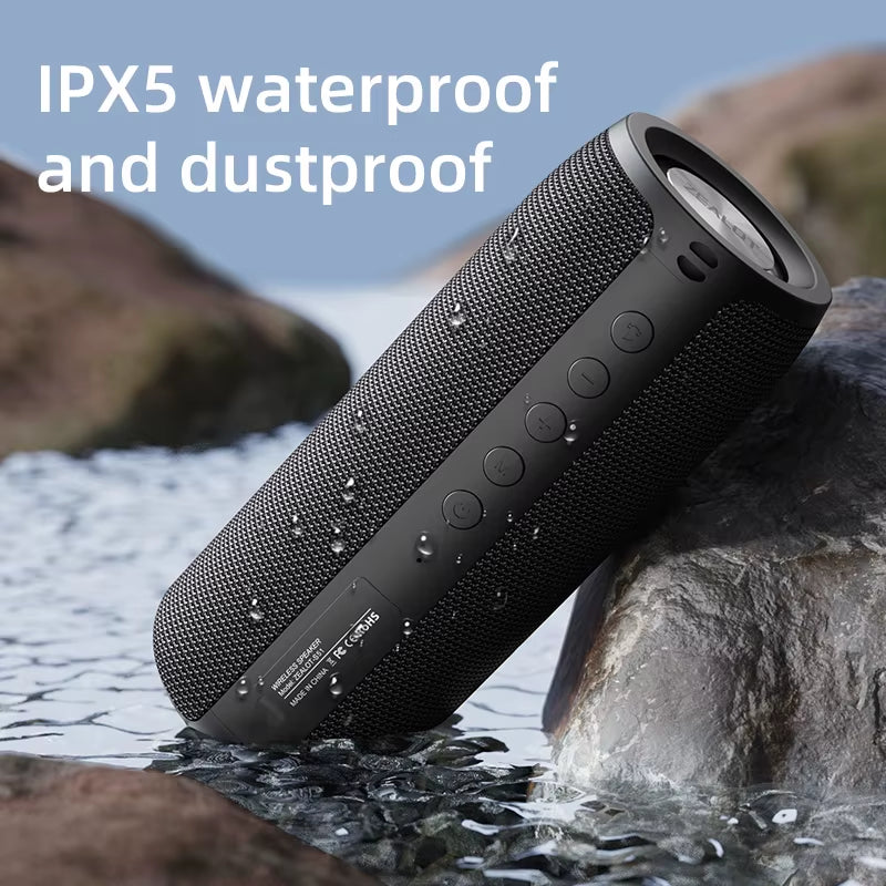 -S51 Bluetooth Speaker Bass Powerful Wireless Subwoofer Waterproof Sound Box Supports TF TWS USB Flash Drive