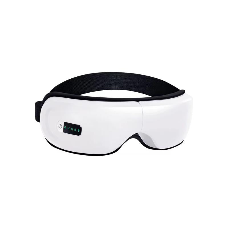 Eye Massager with Heat and Vibration with Massage and Voice Prompt Function with Bluetooth Music Eye Protector Rechargeable Eye Mask to Relieve Eye Massager