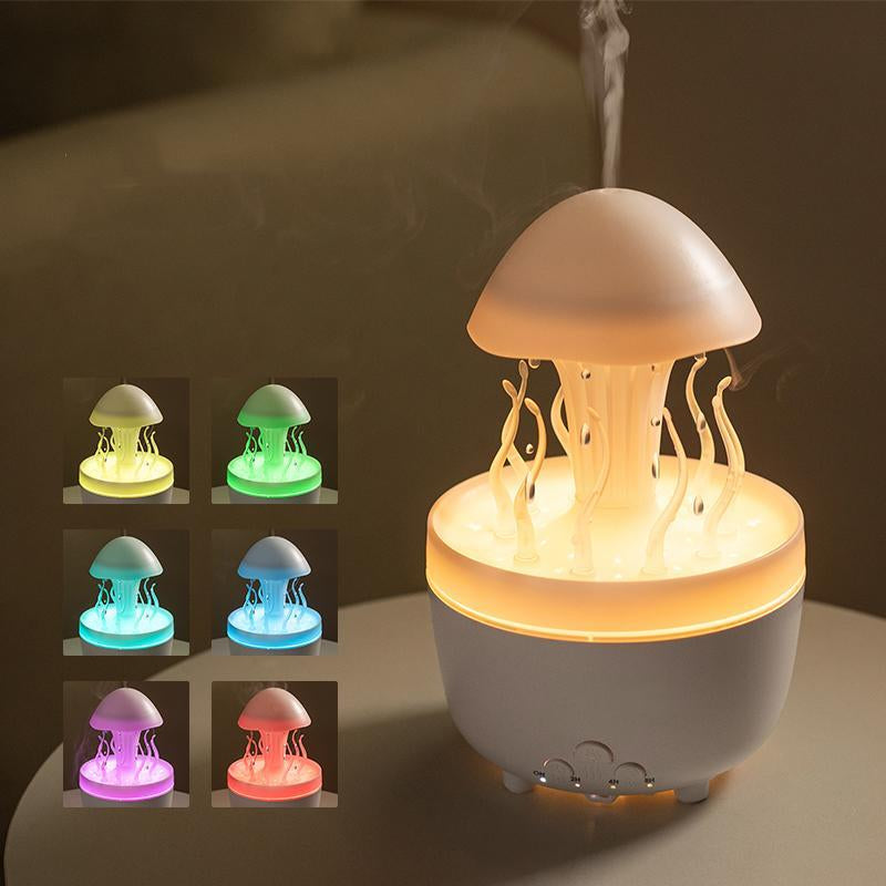 Jellyfish Design Aroma Diffuser, Color Changing Air Humidifier, Essential Oil Diffuser, Home Air Humidifier for Living Room Bedroom