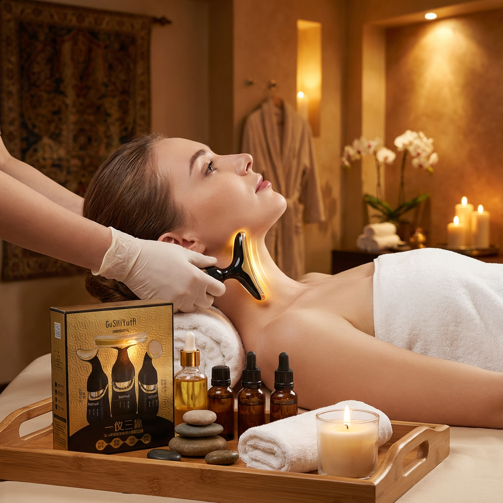 Microcurrent Face & Neck Lifting Device – Instant Firming, Sculpting & Anti-Aging