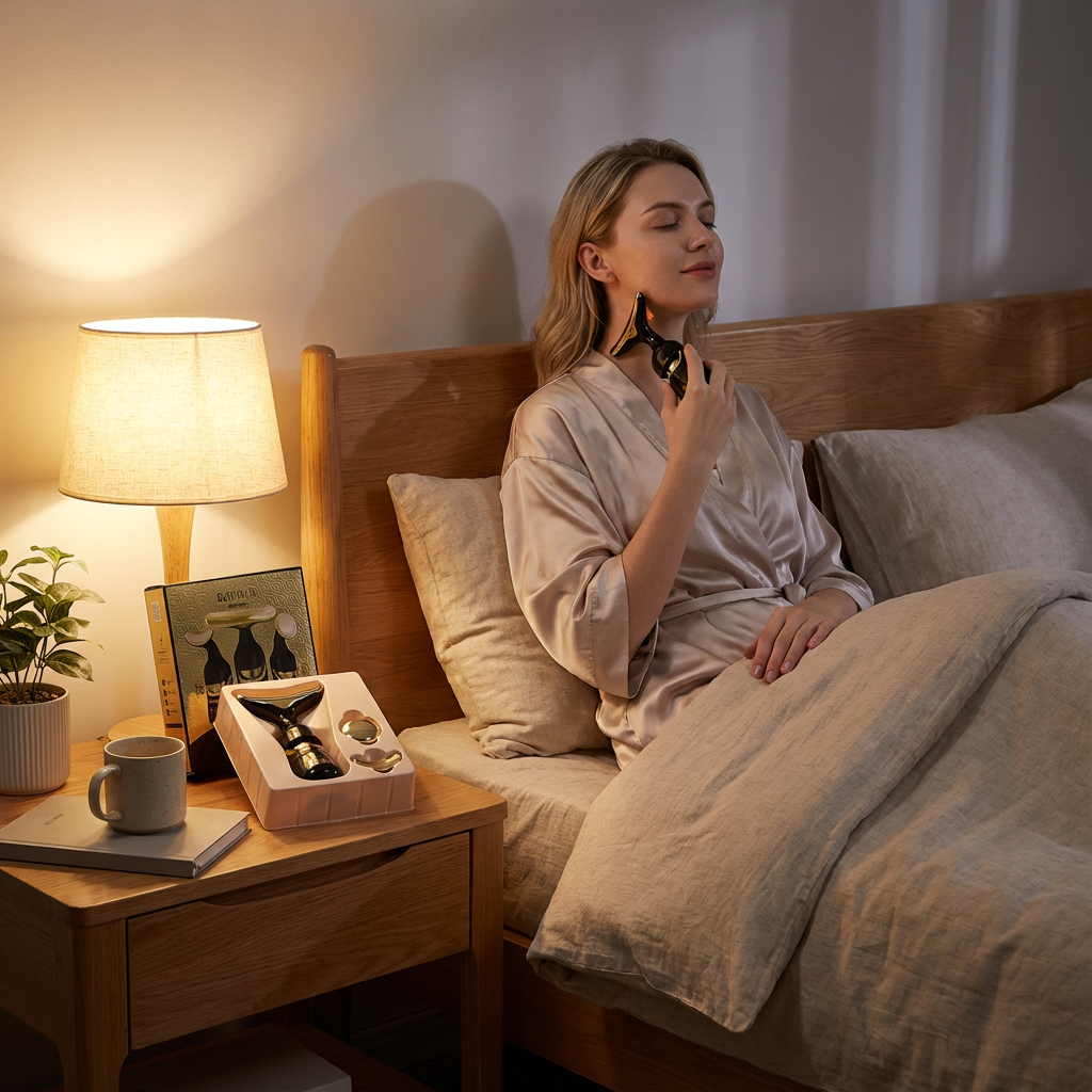 Microcurrent Face & Neck Lifting Device – Instant Firming, Sculpting & Anti-Aging