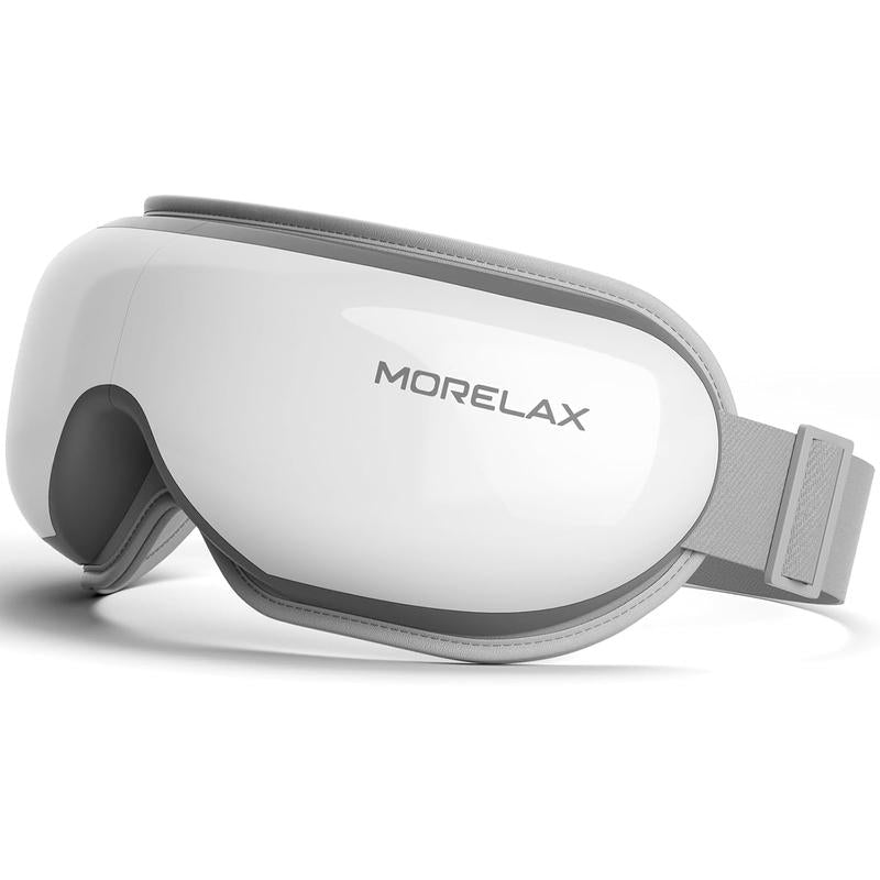 Eye Massager with Heat and Music, Morelax Bluetooth Sleep Eye Massager Mask, Eye Massage Device, Comfort Eye Mask, Gift for Women & Men Tiktokshopblackfriday