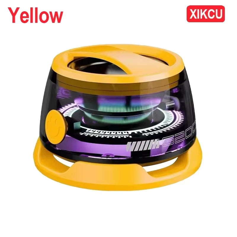 G200 Portable Bluetooth Speaker RGB Lighting Magnetic Speaker BT5.0 Mini Sound Box 7 Hours Playback Phone Holder